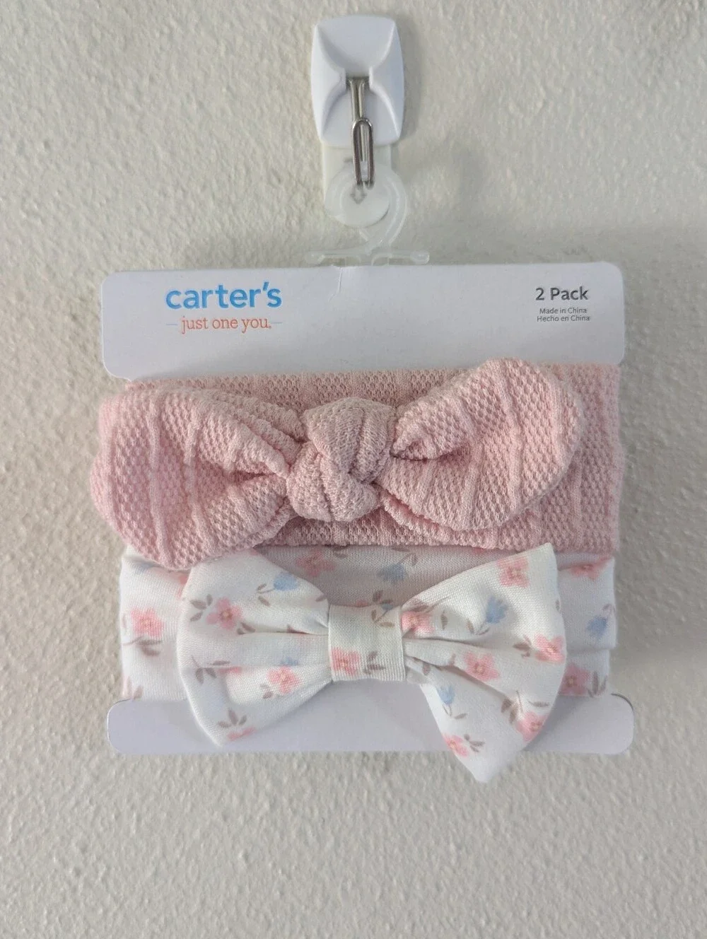 NWT Baby Bow Set